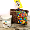 Tort urodzinowe z m&ms'ów