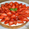 Tarta z truskawkami i mascarpone