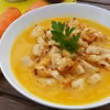 Zupa krem z marchewki z mleczkiem kokosowym