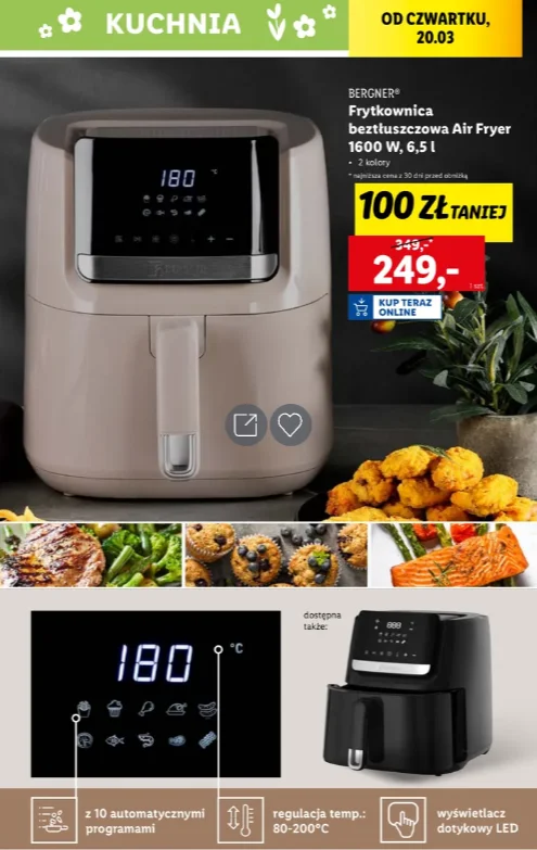 Zdjęcie Sprzęty kuchenne teraz w Lidlu o 100 zł taniej! To super oferta na Wielkanocne pichcenie #2