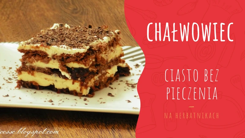 Chałwowiec ciasto bez pieczenia z powidłami śliwkowymi + Film