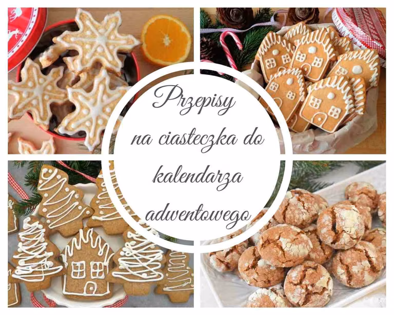 Przepisy na ciasteczka do kalendarza adwentowego