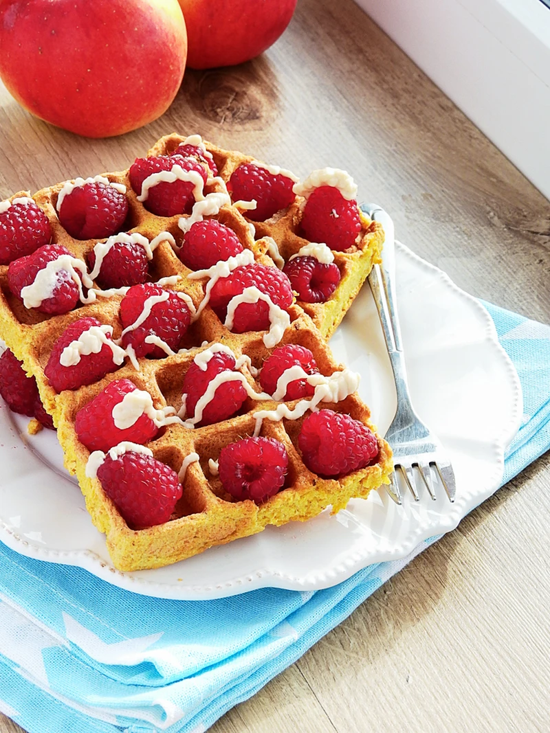 PROTEINOWE GOFRY Z CIECIERZYCY