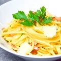 Prawdziwe włoskie spaghetti alla carbonara