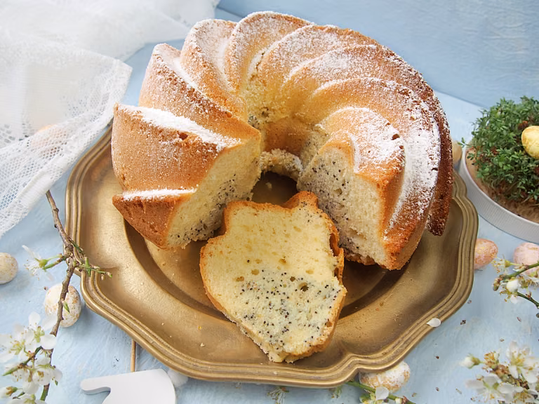 Babka cytrynowa z makiem