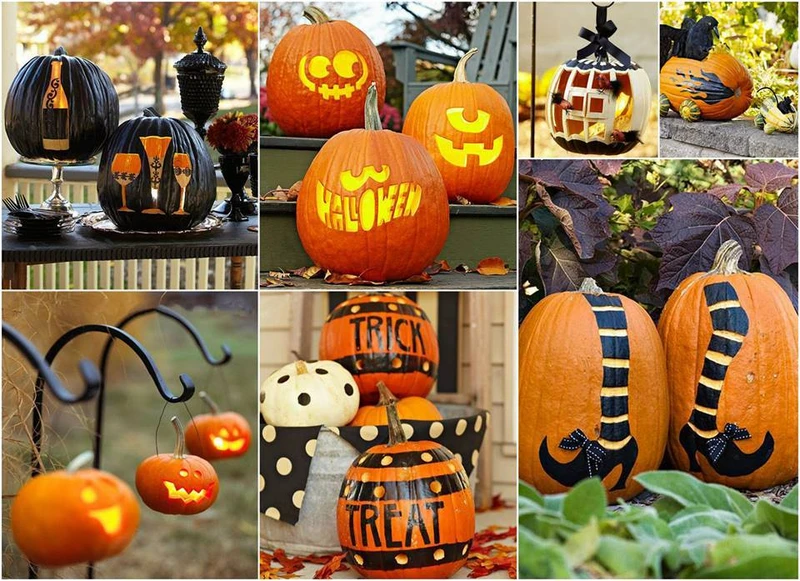 Dynie na Halloween - dużo inspiracji
