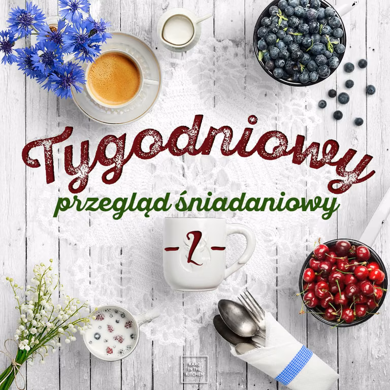 Tygodniowy przegląd śniadaniowy – 5 przepisów na zdrowe śniadania