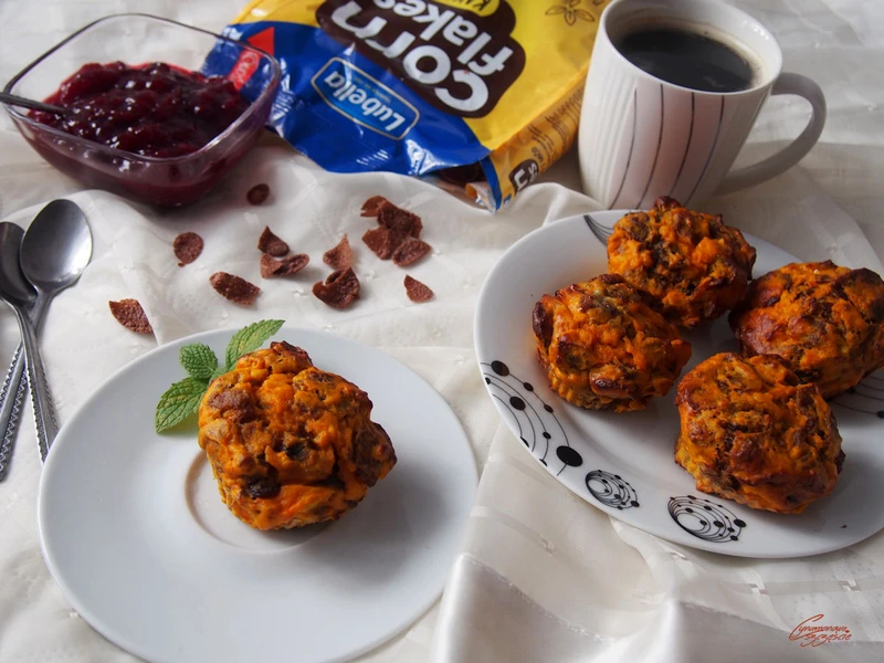 Śniadaniowe muffinki dyniowe