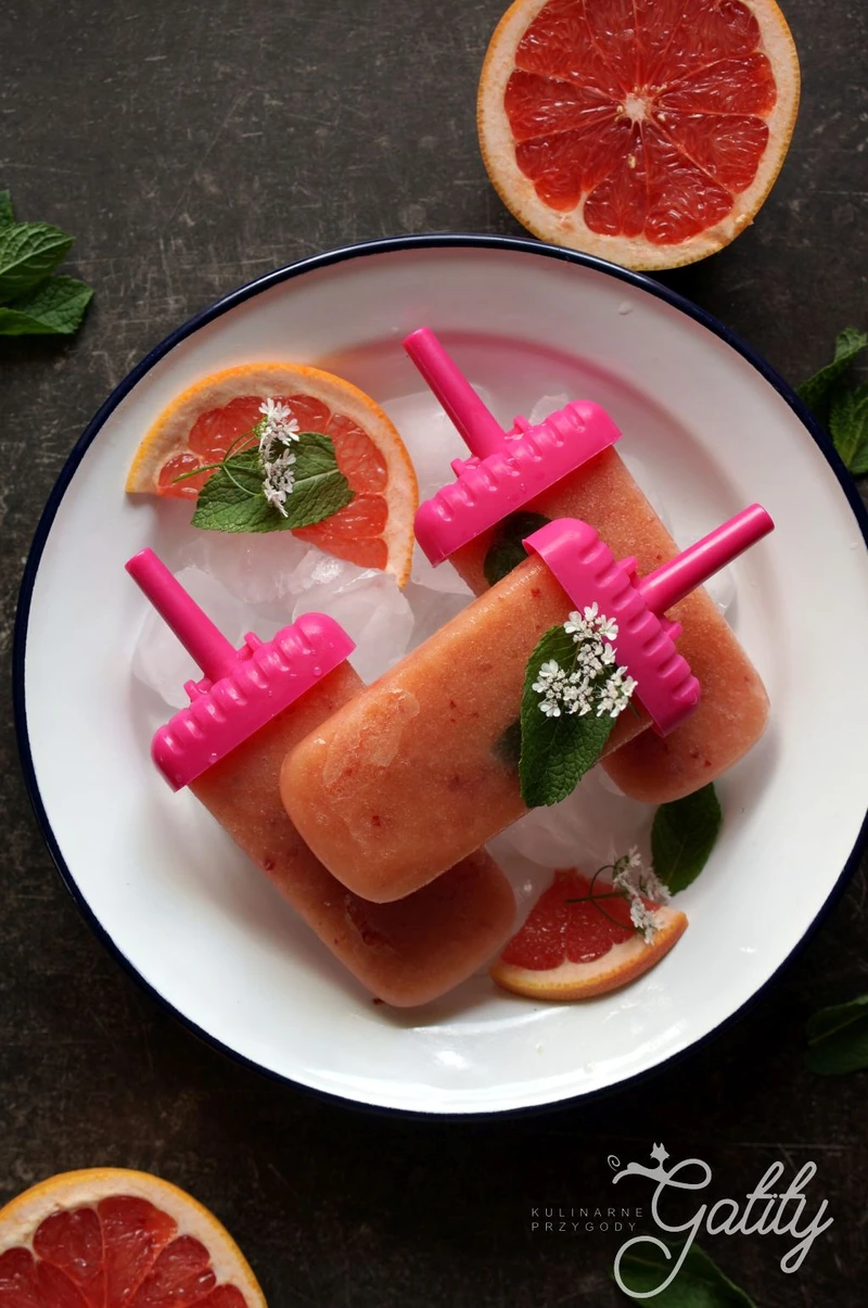 Owocowe lody, czyli sorbet jabłko-grejpfrut (dieta dr Dąbrowskiej)