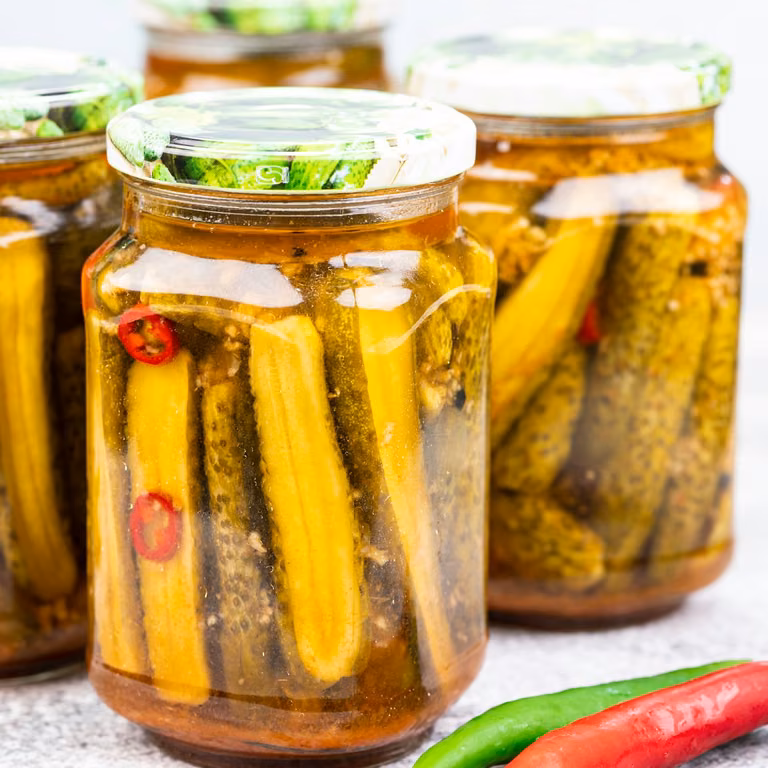 Ogórki z chili