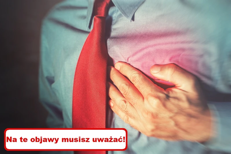 Na te objawy CHORÓB SERCA musisz uważać!