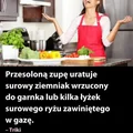 Przesolona zupa?