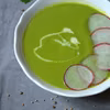 Zupa krem z zielonego groszku