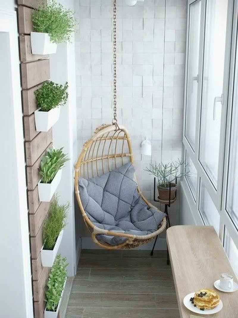Przytulny balkon
