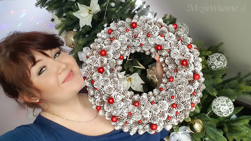 DIY Jak zrobić wianek z szyszek?