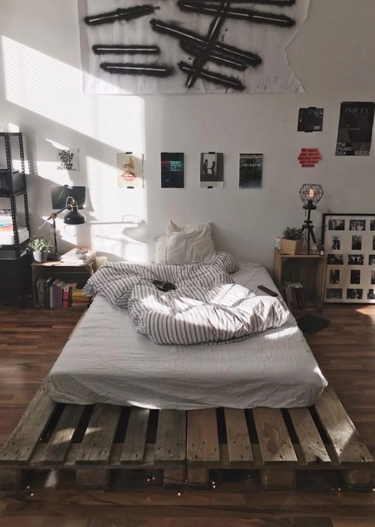 Łóżko na paletach