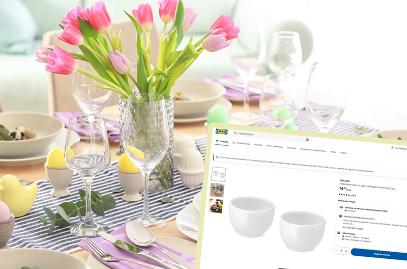 Ten wielkanocny zestaw z IKEA za 14,99 zł to hit! Małe miseczki, które robią wielką robotę na stole