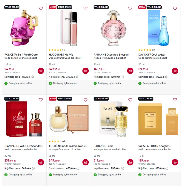Zdjęcie Rossmann zaszalał z rabatami na damskie i męskie perfumy! Przeceny nawet o 200 zł to boska oferta na Walentynki i nie tylko #1