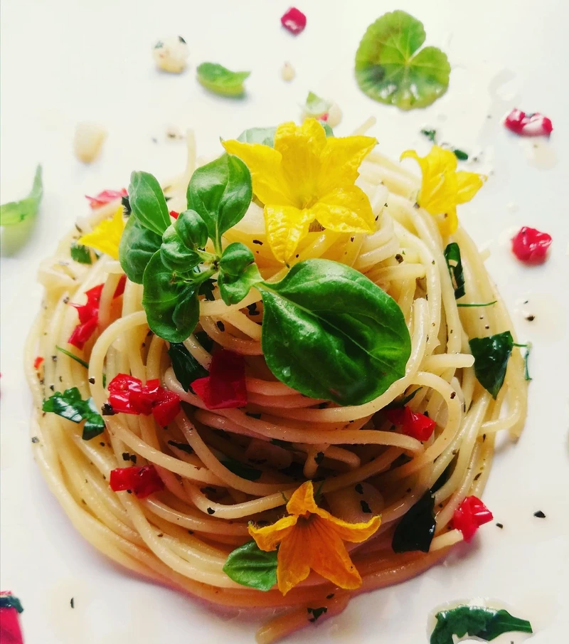 Spaghetti aglio olio
