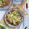 Makaron soba z fasolką szparagową i pak choi