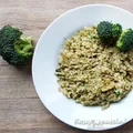 Risotto z brokułami