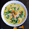 Zupa kurkowa z makaronem