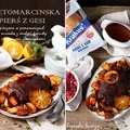 Świętomarcińska pierś z gęsi pieczona w pomarańczach