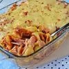 Zapiekanka z tortellini w sosie