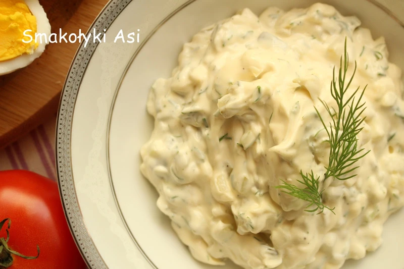 Sos majonezowy do ryb lub jajek