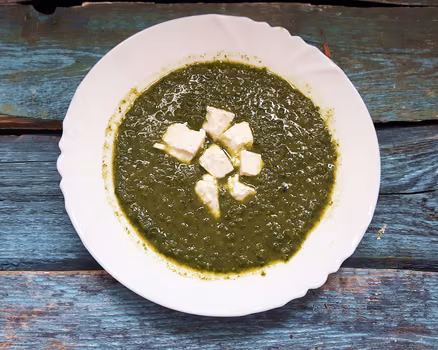 Zupa krem groszkowo-szpinakowa