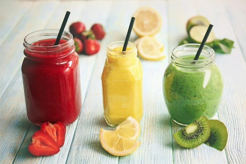 Kolorowe smoothie - do koloru, do wyboru