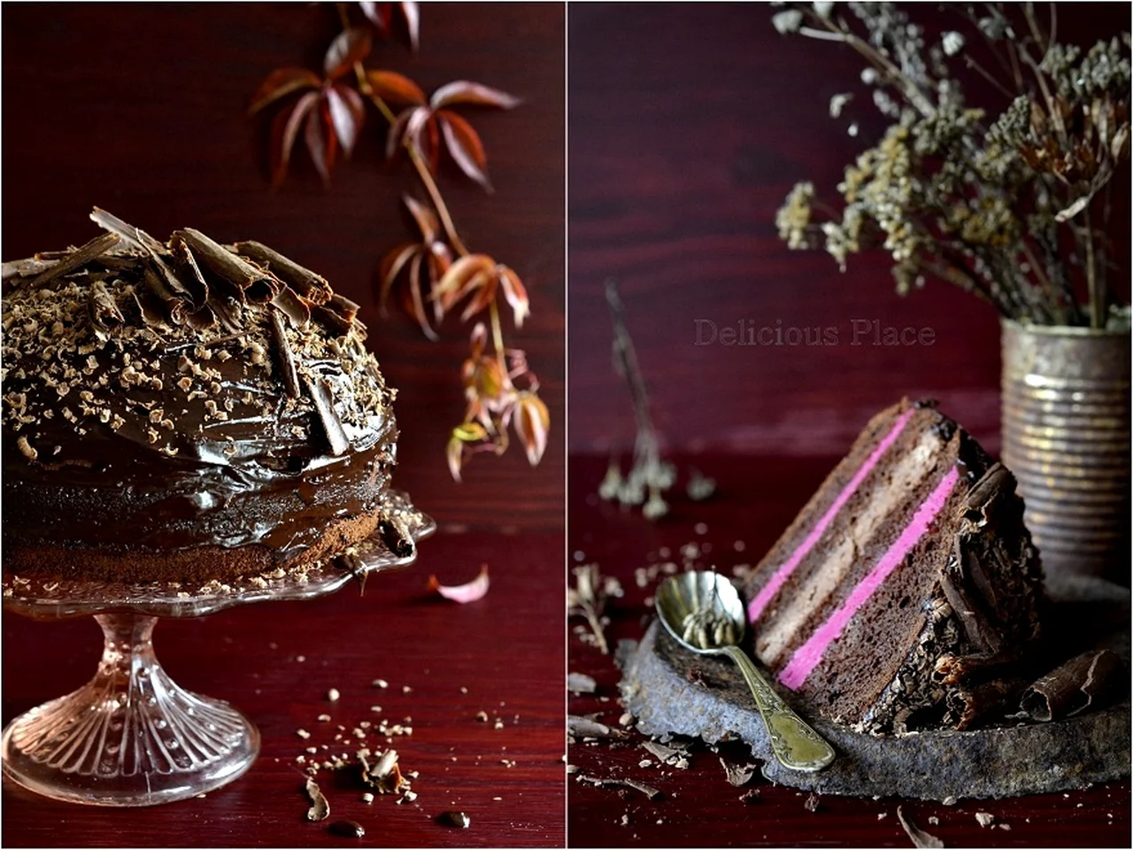 Tort czekoladowo-buraczany