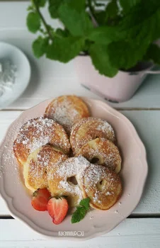 Jabłka w cieście bez glutenu