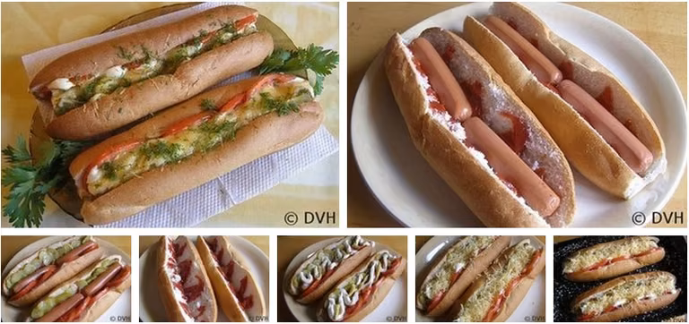 Domowe hot-dogi