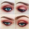 Red Eyeshadows