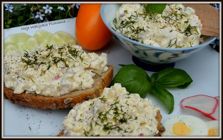 Pasta twarogowo-jajeczna