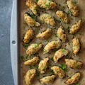 Małże zapiekane (Cozze gratinate)