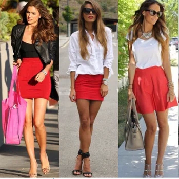 Czerwona mini w różnych wersjach