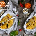 Pierogi dyniowe z kaszanką
