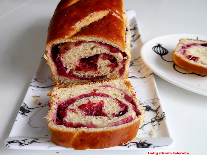 Chlebek rabarbarowy