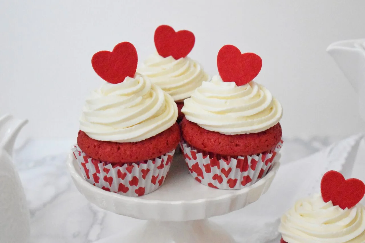 Walentynkowe babeczki Red Velvet