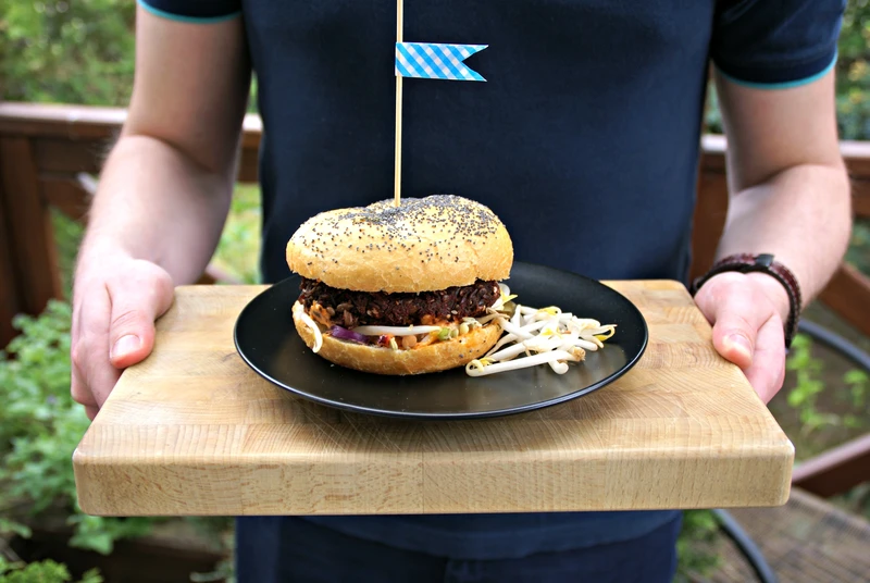 Burgery z... buraka! Pyszne :)