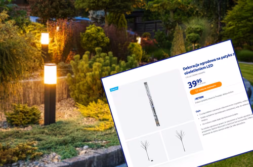 Te nowe lampki LED z Action robią furorę w ogrodach! Bez prądu, małe, a efekt ogromny -  super opcja na święta