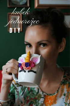 Kubek jednorożec DIY