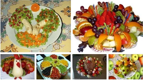 Dekoracje z owoców