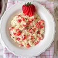 Risotto z truskawkami i kozim serem