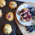 Błyskawiczne muffinki z jagodą kamczacką.
