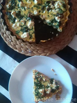 Tarta ze szpinakiem