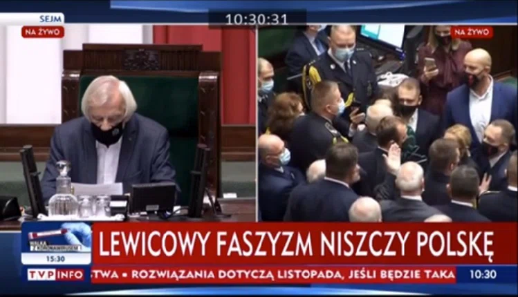 Zdjęcie TVN odpowiada na ataki TVP puszczając ich własny materiał o strajku mediów #1