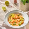 Risotto z krewetkami i groszkiem